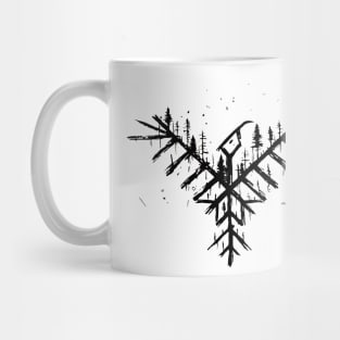 old Norse raven Mug